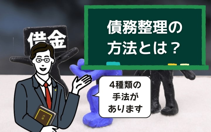 借金の時効成立以外の借金整理には債務整理がある